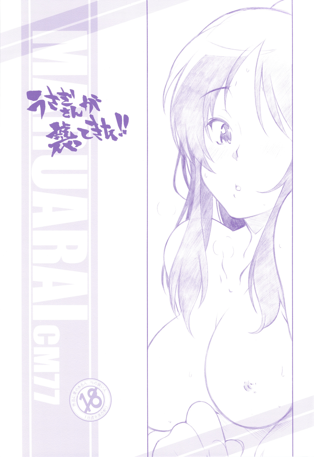 (C77) [maruarai] Usuagi-san ga kishyuttekita!! page 1 full