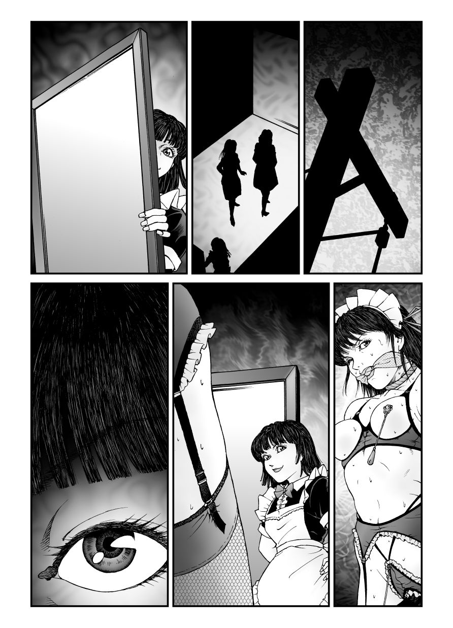 [Nightmare Express -Akumu no Takuhaibin-] Yokubou Kaiki Dai 547 Shou -Kyousei Josou Bishounen Kousoku Daruma Acme Jigoku Iki Dai-4-wa Otokonoko Koushukei Hen- page 70 full