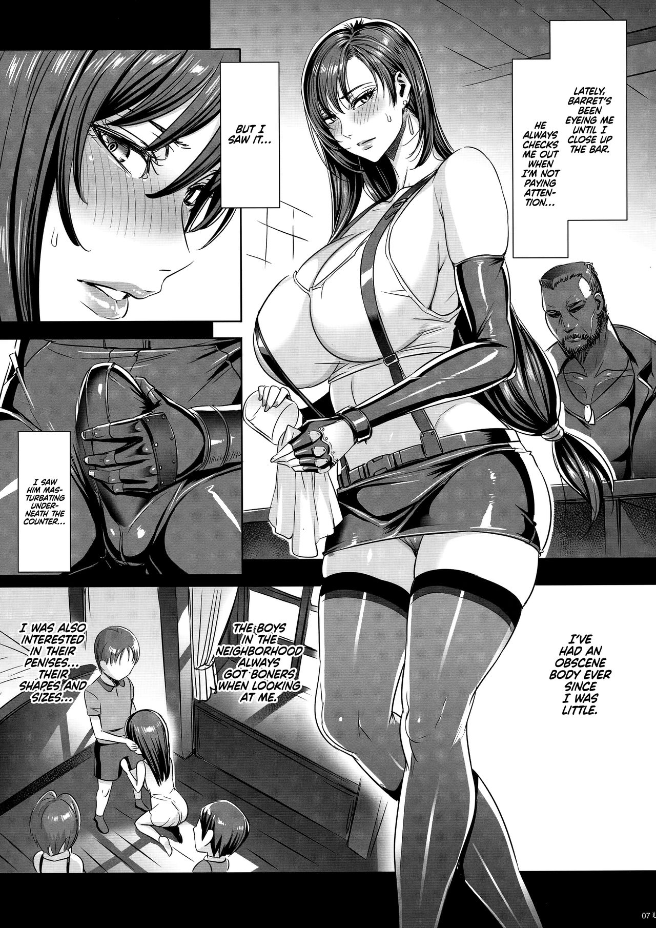 (C96) [MAIDOLL (Fei)] Nanabangai no Onna | Sector 7 Woman (Final Fantasy VII) [English] =TLL + mrwayne= page 6 full