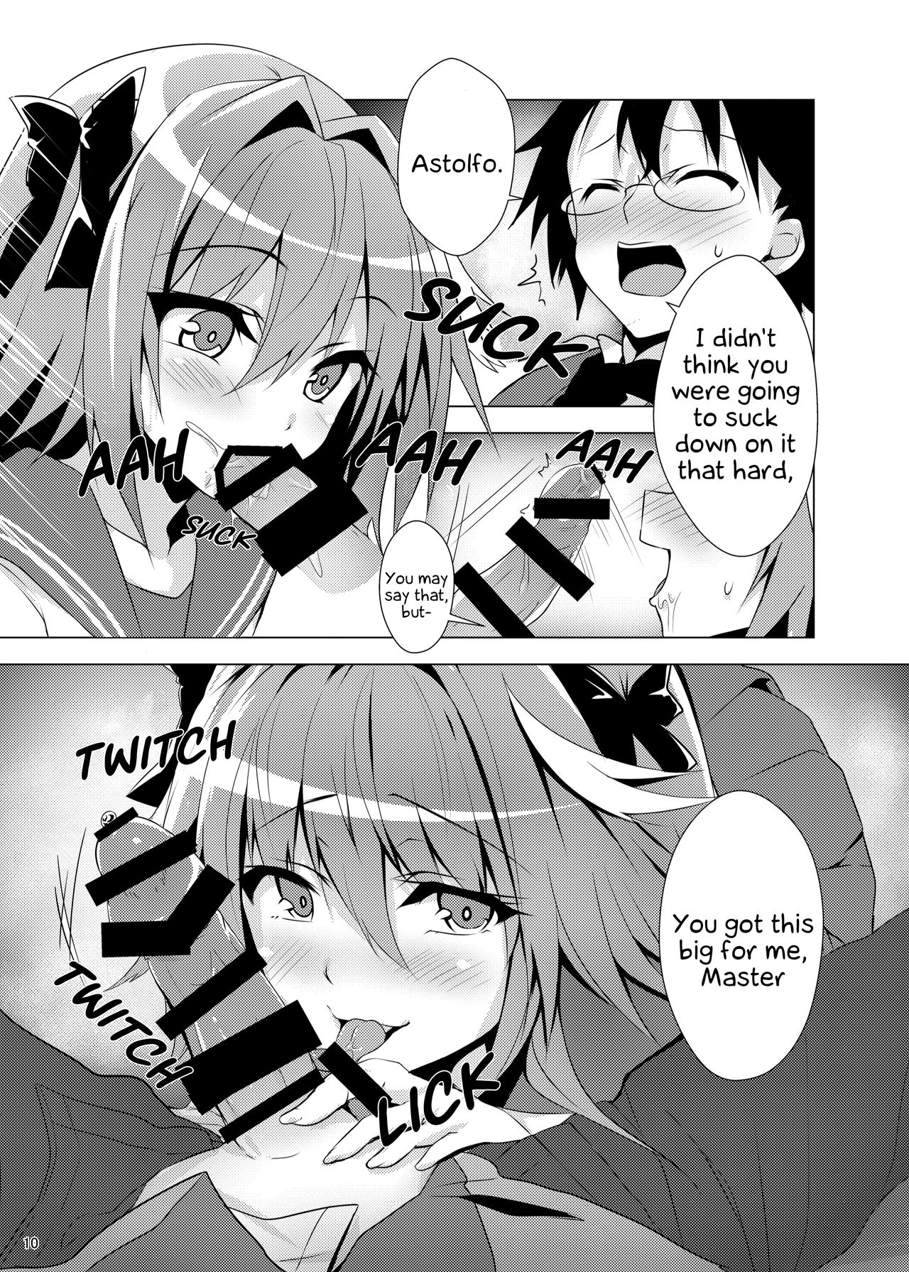 [Panda Cotta (Sasakuma Kyouta)] Astolfo-kyun Mitetara Seibetsu Nante Doudemo Yokunarimashita (Fate/Grand Order) [English] [EHCOVE] [Digital] page 9 full