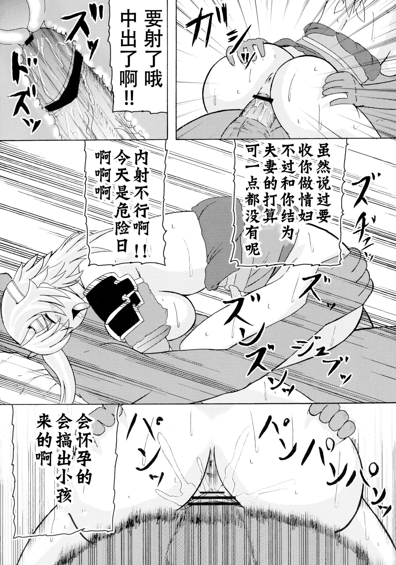 (SC37) [Kyoten Heichou (Iwai Takeshi)] Kyoufu no 14 e Ike (Queen's Blade) [Chinese] [不咕鸟汉化组] page 12 full