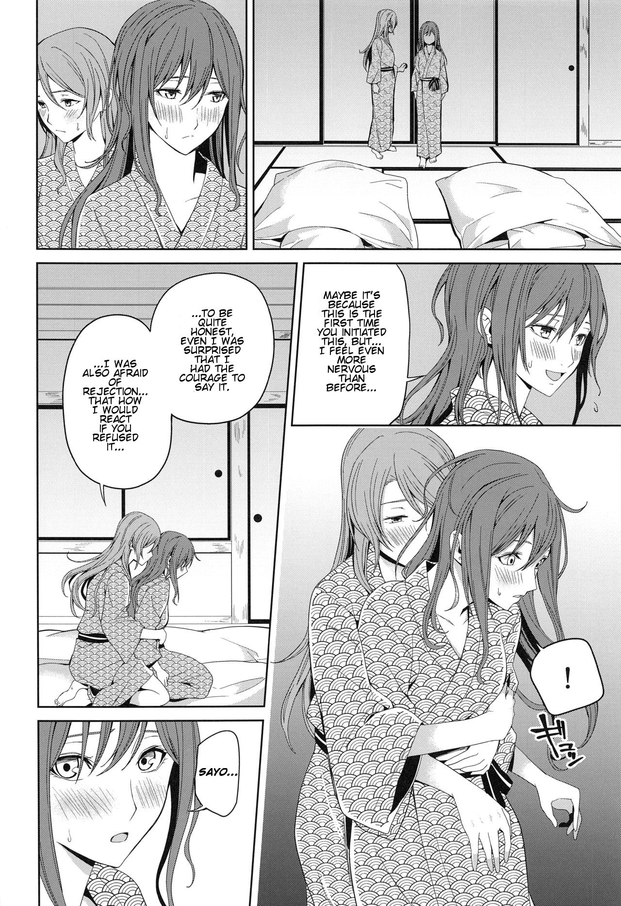 (BanDrea! Star Festival 6) [Tatakai no Kiseki (Senyuu)] Onsen Ryokou | Hot Spring Trip (BanG Dream!) [English] page 42 full