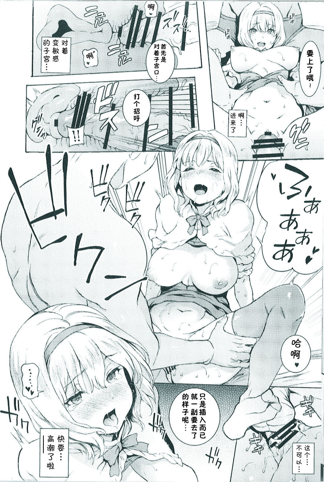 (C93) [Satellites (Satetsu)] ALICE INN (Touhou Project) [Chinese] [个人汉化] page 13 full