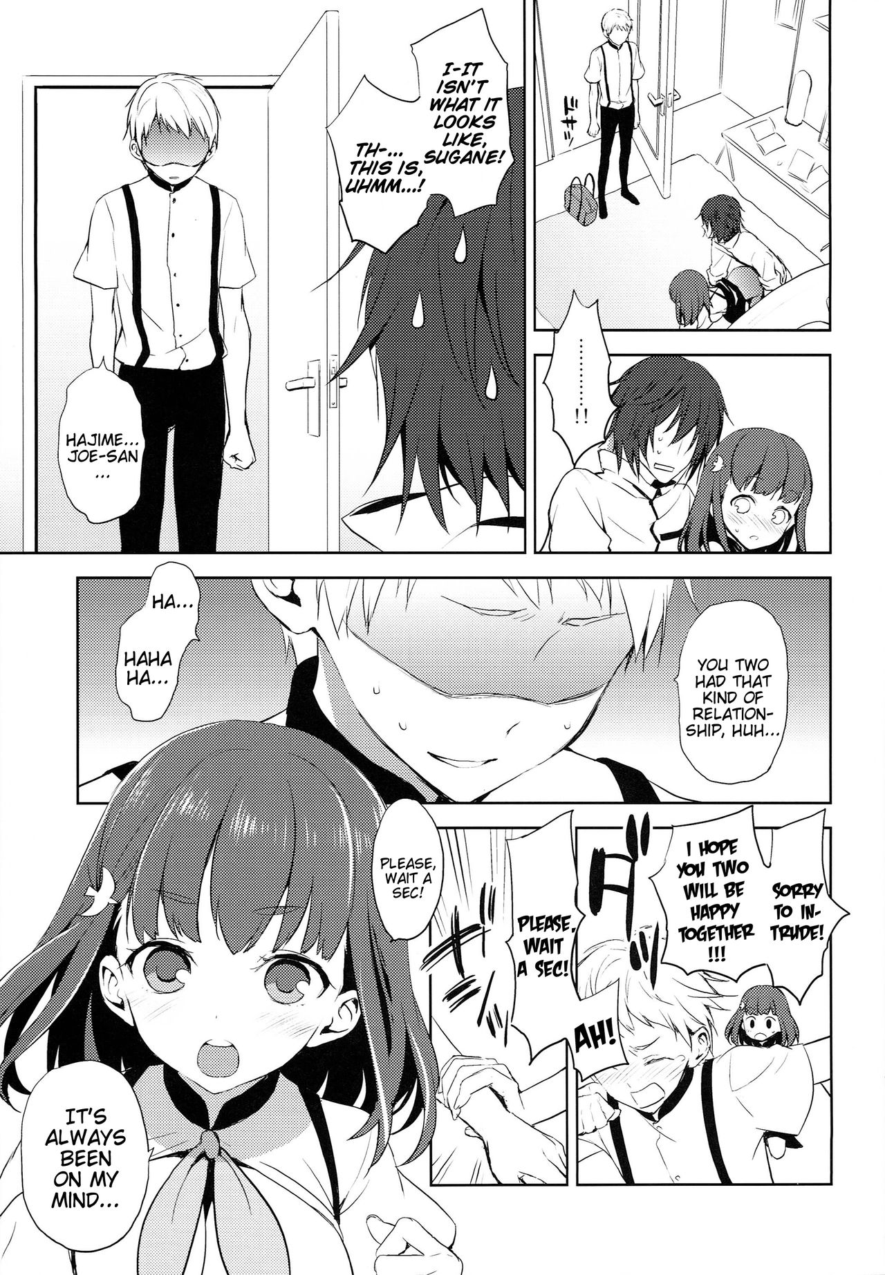 (C85) [Aa Aishiteru (Taishow Tanaka)] Hajimete Utsuutsu 2 (Gatchaman Crowds) [English] [EHCOVE] page 17 full