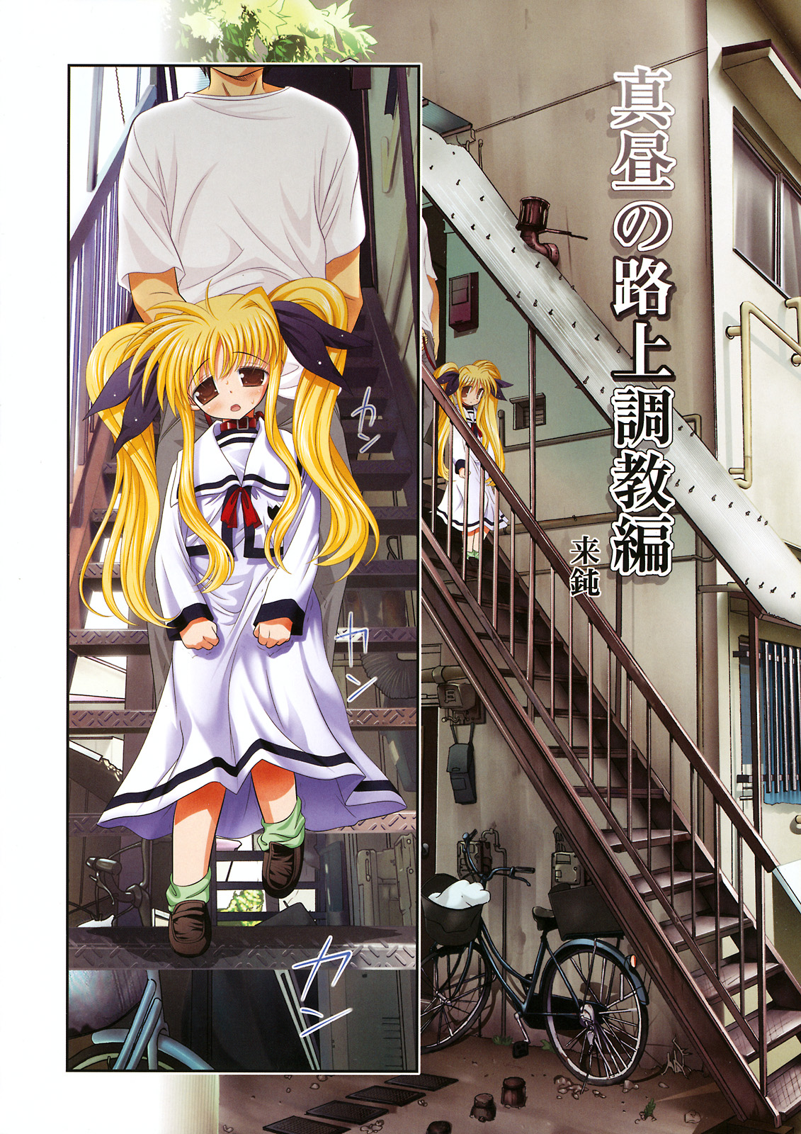 (C75) [STUDIO HUAN (Raidon)] New Fate-chan. Mahiru no Rojou Choukyou Hen ALL Full Color Soushuuhen (Mahou Shoujo Lyrical Nanoha) page 5 full