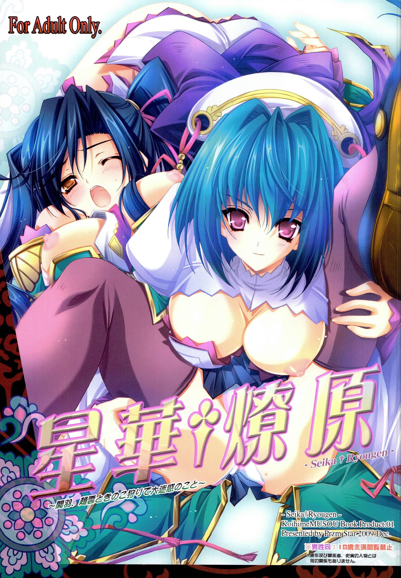 (C77) [Przm Star (Kamishiro Midorimaru, QuanXing)] Seika Ryougen (Koihime Musou) page 1 full