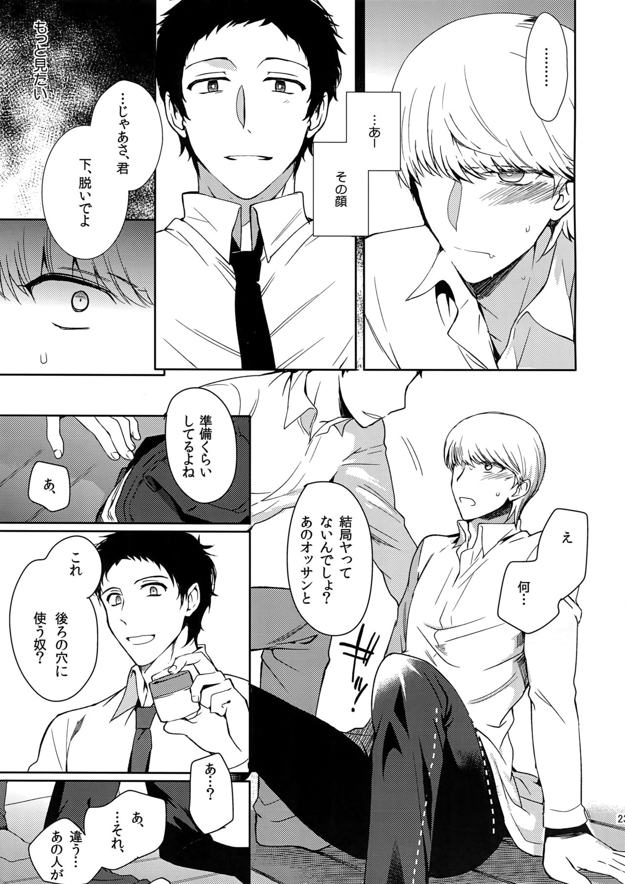 (Another Control 4) [downbeat (Kirimoto Yuuji)] Inu no Fushimatsu (Persona 4) page 22 full