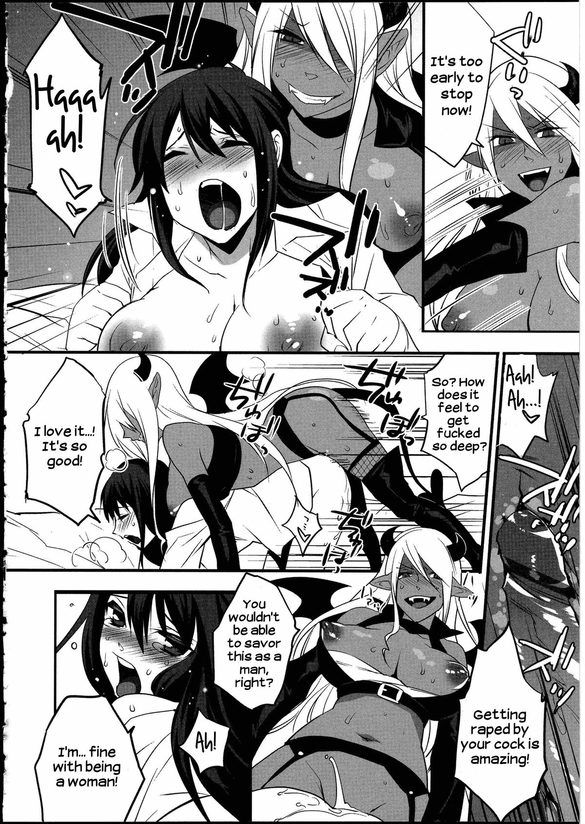 [Makuro] Kuroi Majutsu no Susume (Futanarikko no Sekai 3) [English] [UsagiTrans] page 6 full