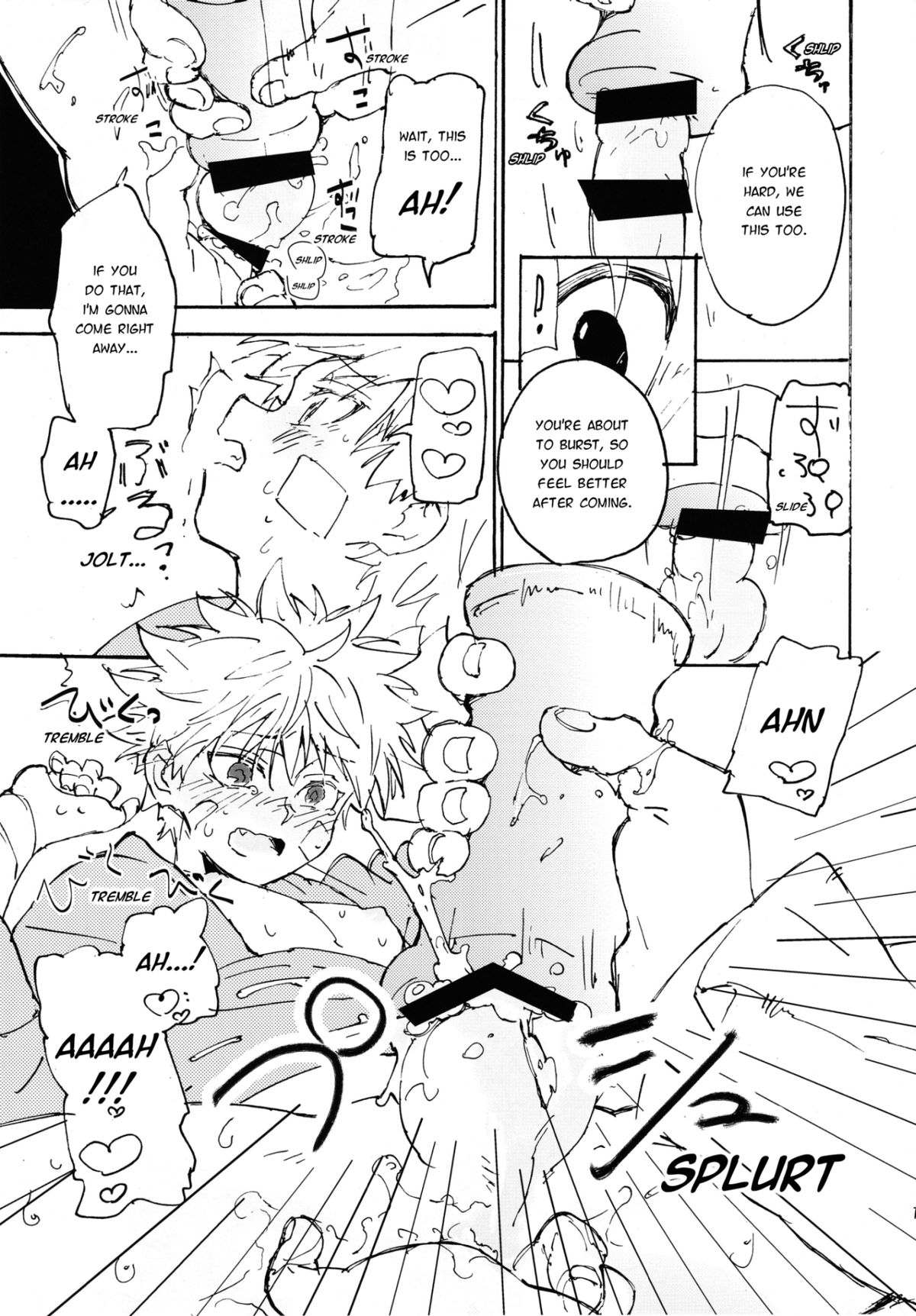 (C87) [Watagashi Maker, Naikai (Tomiko, Emilio)] Shounen Dokubutsu | Boy Poison (Hunter x Hunter) [English] [HXH-Doujinshilivejournal] page 10 full