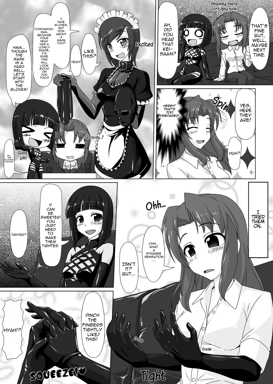 [Nyanko no me (Tamakko)] Gomu Fechi! Rubber de Watashi o Tojikomete ♪ | Rubber Fetish! Encase Me with Rubber! ♪ [English] [Digital] page 12 full