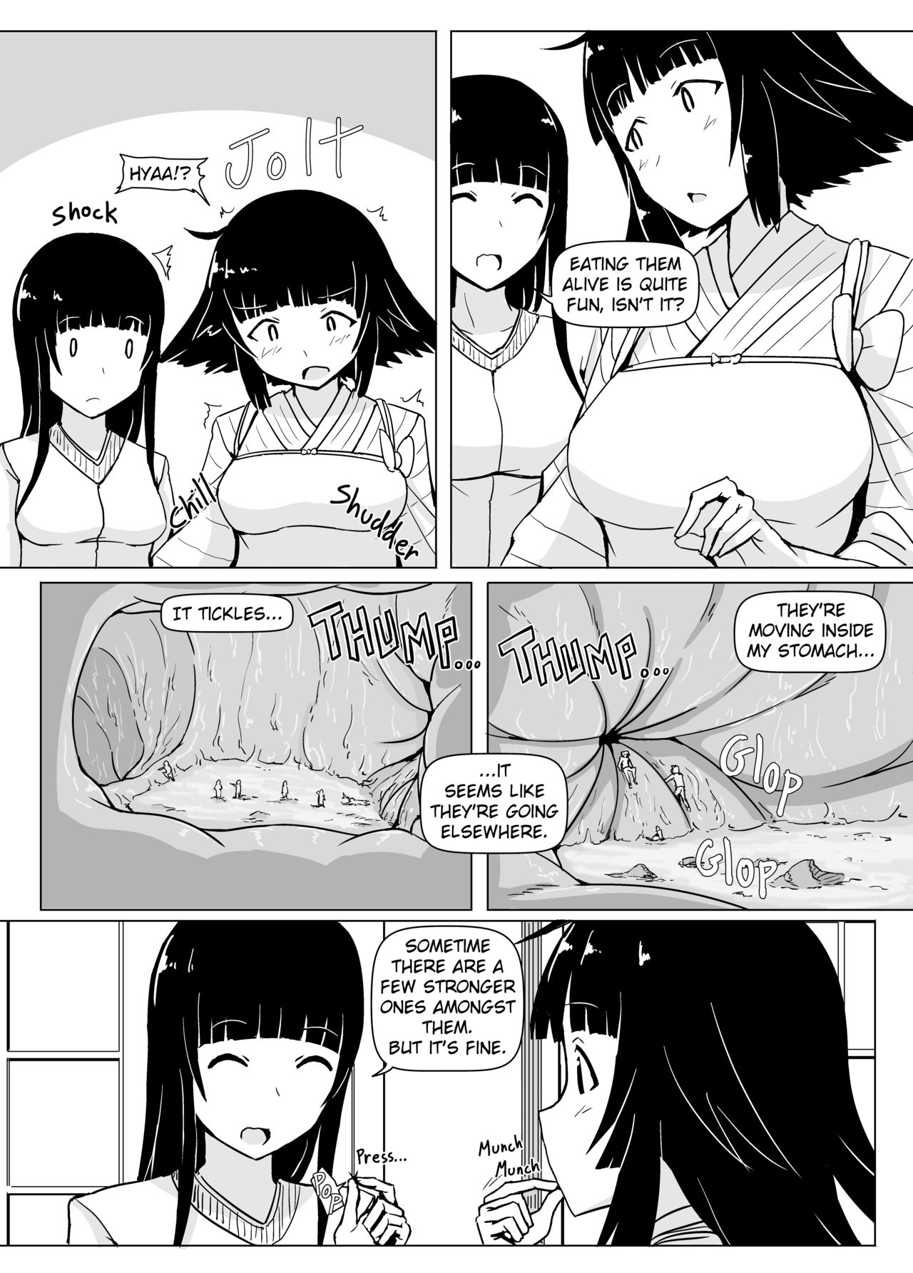 [Ochikonium (Terada Ochiko)] Eating Ghost (Flying Witch) [Japanese, English] [Digital] page 10 full