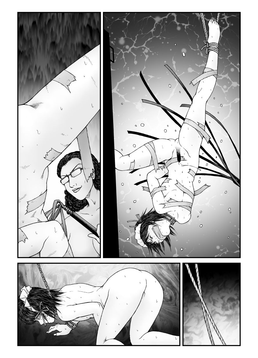 [Nightmare Express -Akumu no Takuhaibin-] Yokubou Kaiki Dai 547 Shou -Kyousei Josou Bishounen Kousoku Daruma Acme Jigoku Iki Dai-4-wa Otokonoko Koushukei Hen- page 51 full