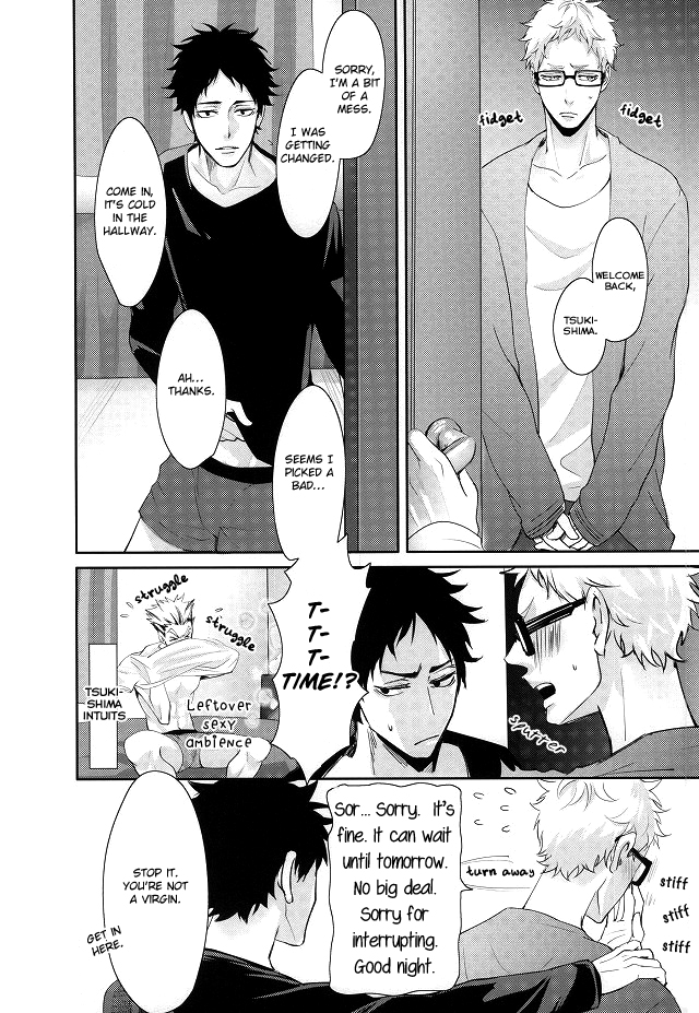 (RTS!!3) [Kuroquis!! (Kuro)] Hito wa Sore o Shitto to Yobu | That's called jealousy (Haikyuu!!) [English] [Zoe] page 7 full