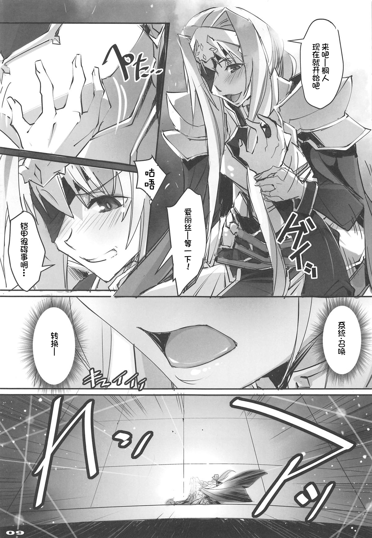 (COMIC1☆15) [RYU-SEKI-DO (Nagare Hyo-go)] Seigou Kishi to Saikou Shisai-sama (Sword Art Online) [Chinese] [不咕鸟汉化组] page 8 full