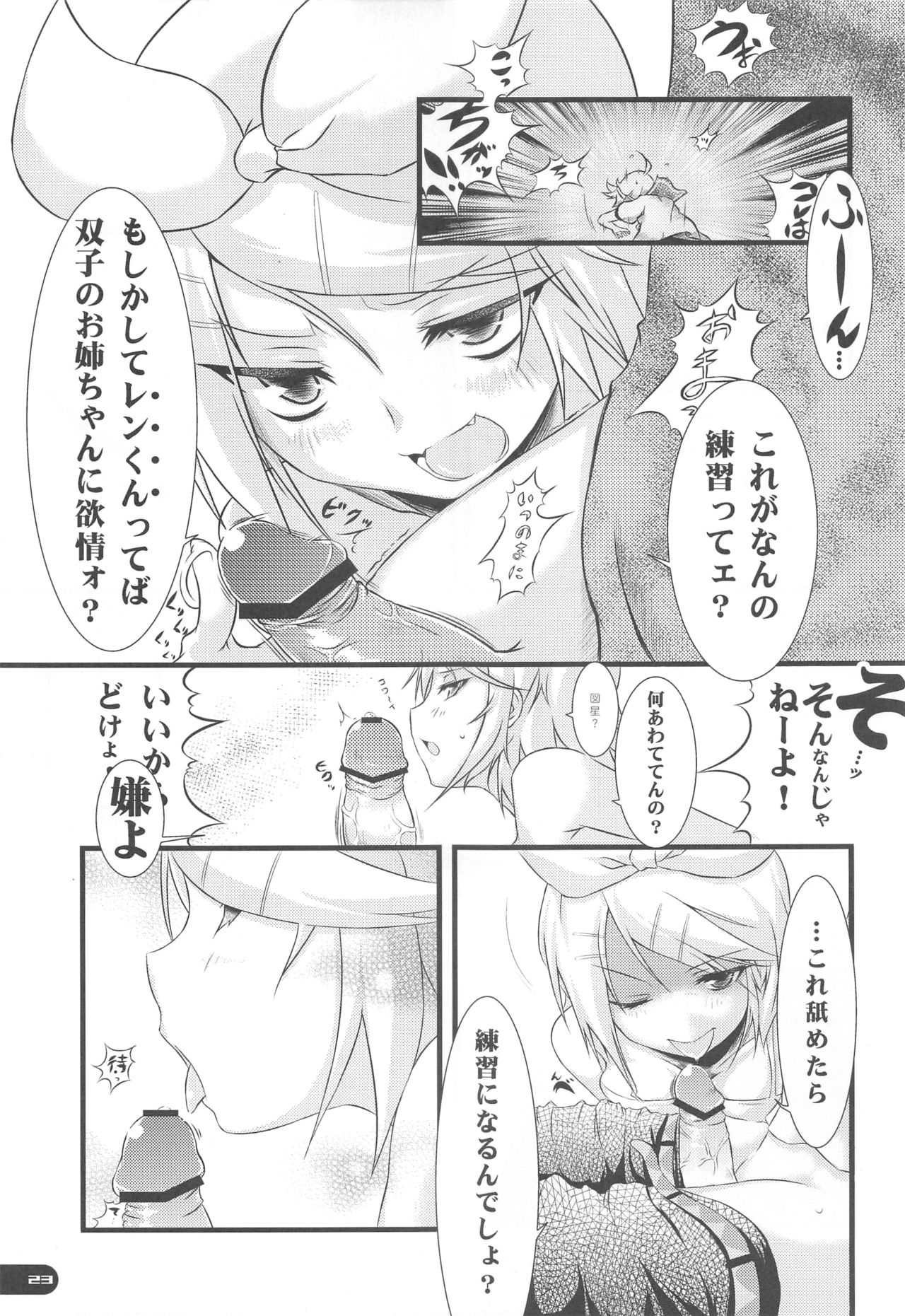 (C77) [Mochi-ya (Karoti, Yuzuriha)] Deta Toko Complex (VOCALOID) page 22 full