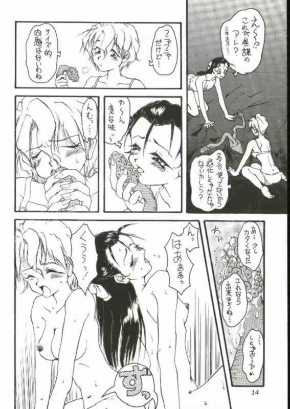 (C48) [Takara no Suzunari (Fujiya Yoshiko, Kouno Yukiyo)] Hyouryuu Ongakushitsu (Macross 7) page 13 full