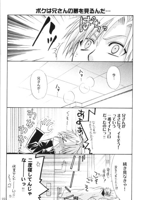 [Kozouya (Eiki Eiki, Zaou Taishi)] Honey Hunt (Fullmetal Alchemist) page 21 full