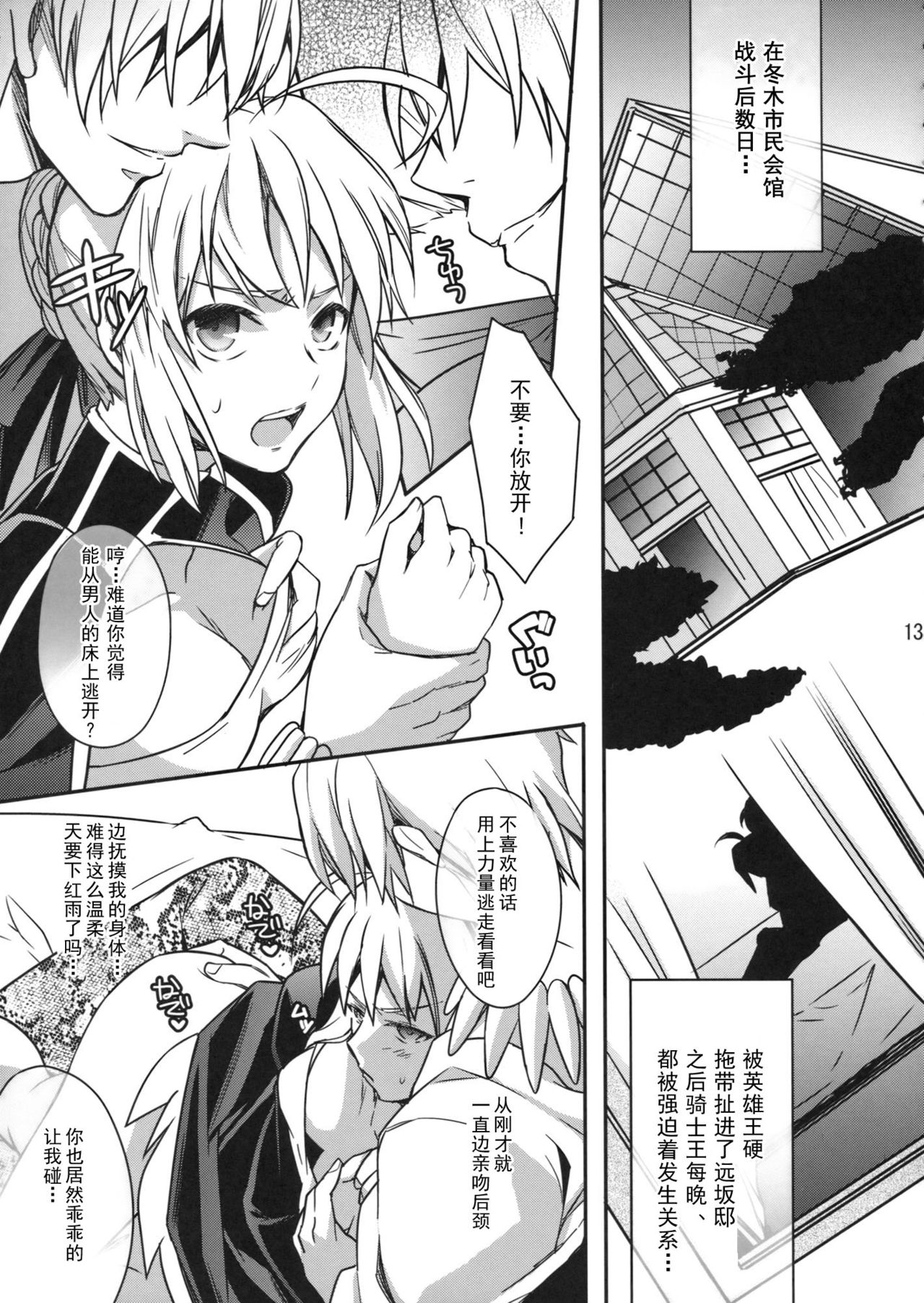 (C82) [Unizo (Unikura)] Nan to iu Kao wo shiteiru, Marude Sakari no tsuita Mesuinu no you dewa naika (Fate/Zero) [Chinese] page 10 full