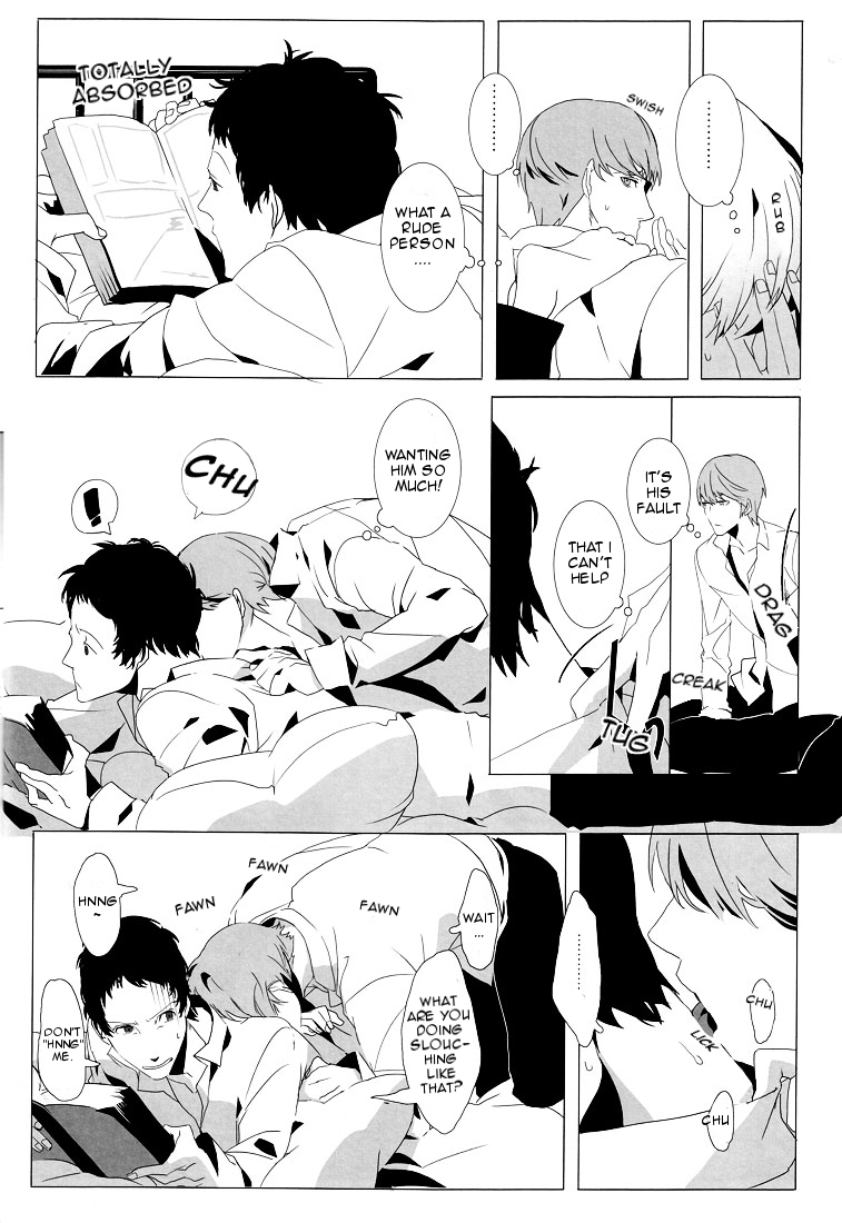 (C78) [Drow4 (HG)] Let's Eat. Shujinkou ga Adachi Tohru o Oishiku Itadaku Hon | Let's Eat. A Delicious Hero, Adachi Tohru Doujinshi (Persona 4) [English] [Kuki Tan] page 11 full