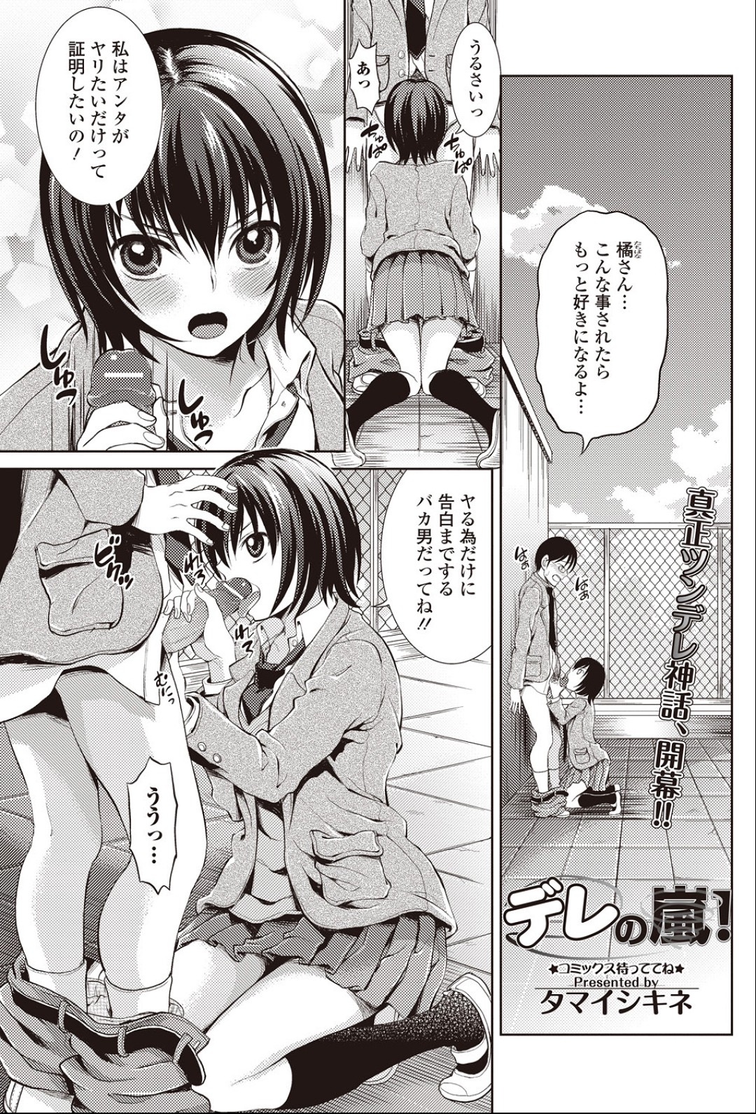 [Tamai Shikine] Dere no Arashi! (Bishoujo Kakumei KIWAME 2011-04 Vol.13) page 1 full