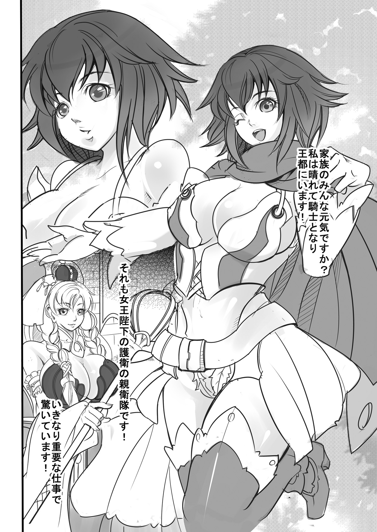 (C80) [Hirusagari no Bijutsukan (Taka)] Rebersible Bikini Armor Series Vol.1 page 5 full