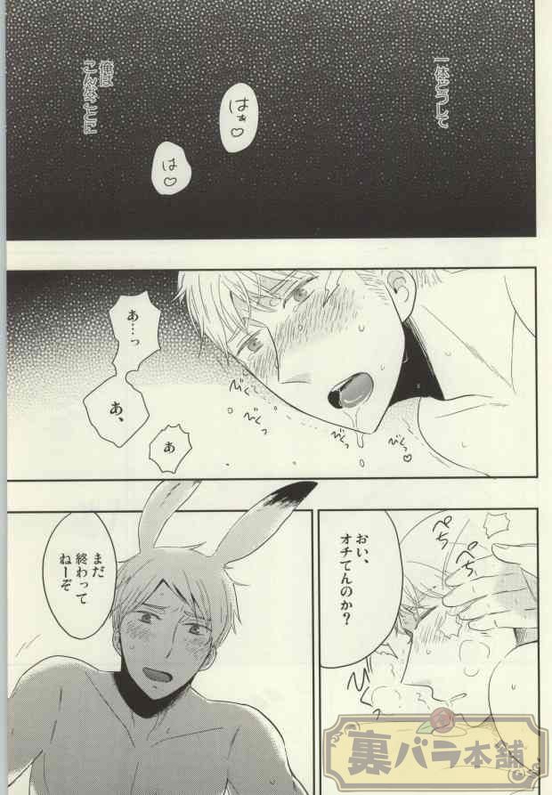 (C86) [88 (hinoe)] Usagi no Kimochi (Axis Powers Hetalia) page 2 full