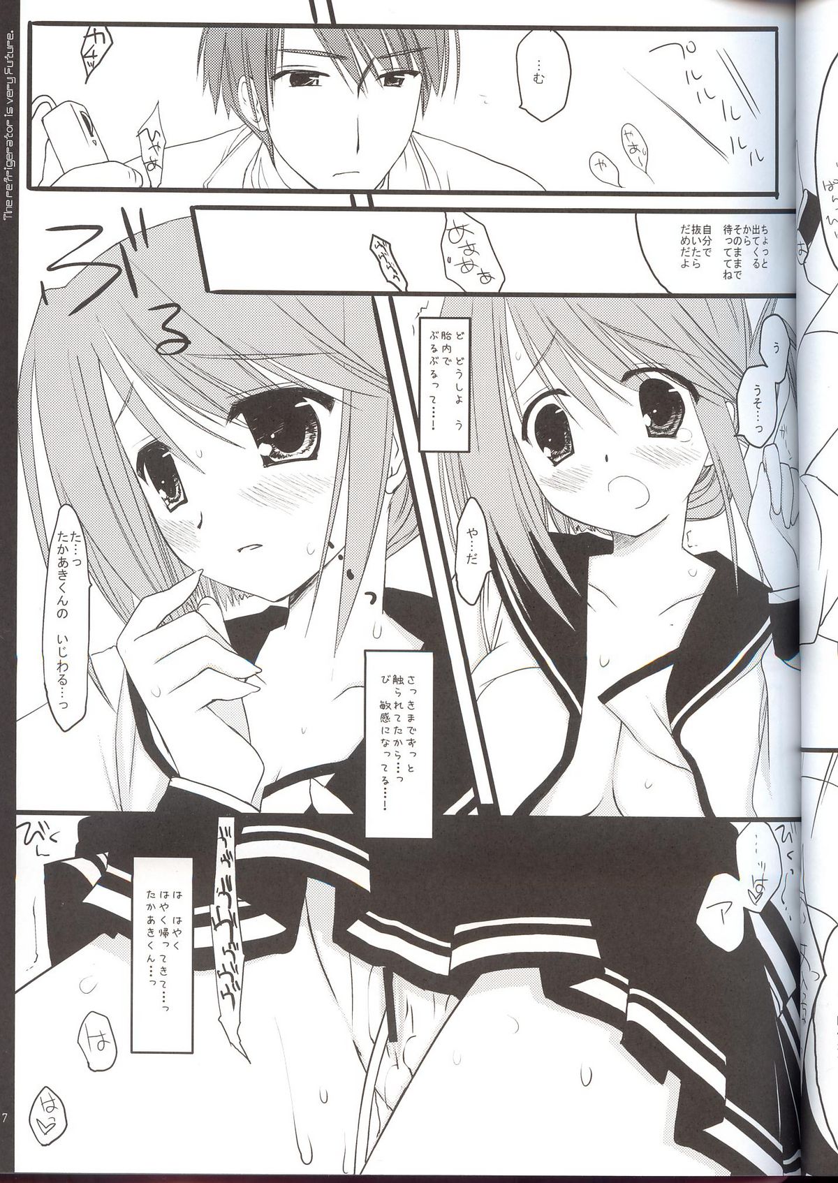 (C69) [D.N.A.Lab. (Miyasu Risa)] Reizoukotte Tottemo Future ‐ The Refrigerator is very Future (ToHeart 2) page 6 full