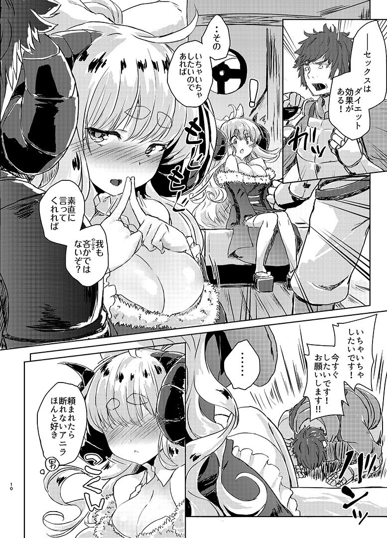 [Nukidokoro. (Roteri)] Tanomaretara Kotowarenai Anira wa Mugen ni Kawaii (Granblue Fantasy) [Digital] page 12 full