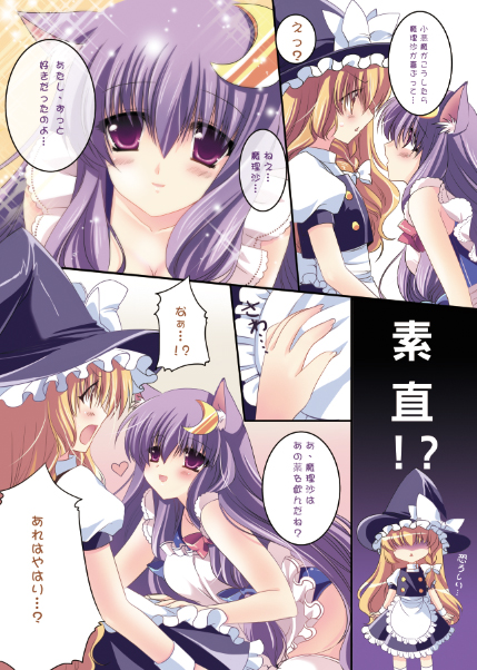 (C79) [Wish +Kibou no Tsubasa+ (Sakurano Ru)] Taitou Marisa-Patchouli (Touhou Project) page 8 full