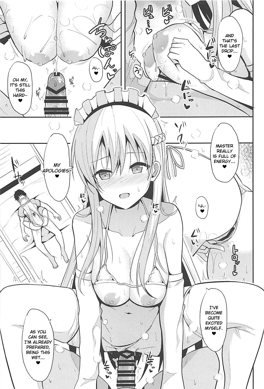 (C94) [Nekonokone (Takeyuu)] Belfast to Kekkon Shoya | Wedding Night with Belfast (Azur Lane) [English] =HOXY= page 10 full