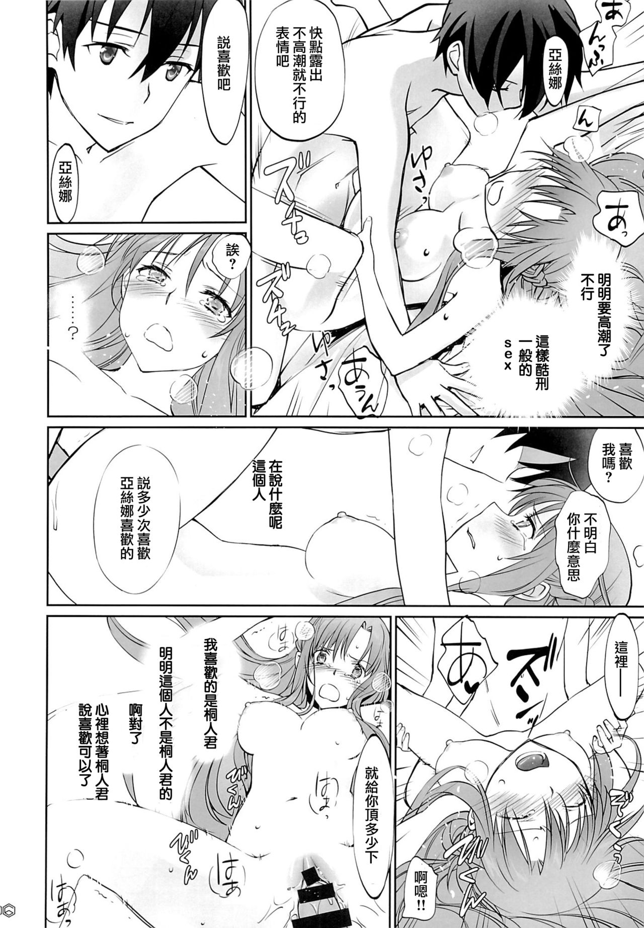 (C89) [Bloody Okojo (Mojyako, Caviar)] turnover (Sword Art Online) [Chinese] [沒有漢化] page 35 full