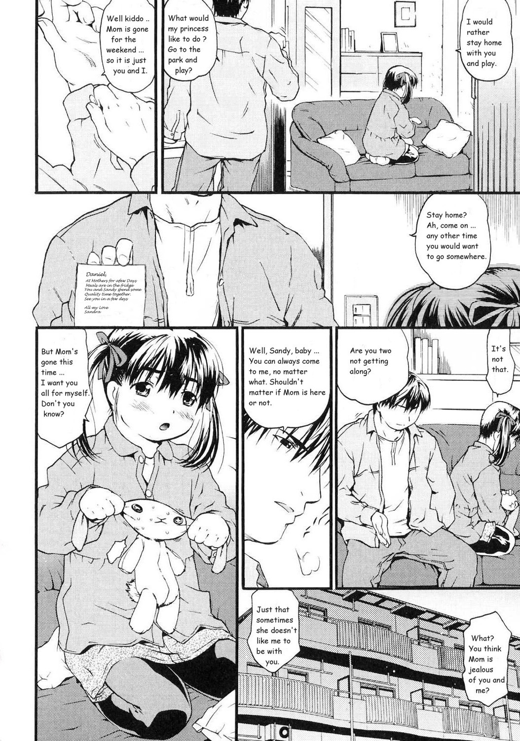 Quality Time With Daddy [English] [Rewrite] [olddog51] [Decensored] page 1 full