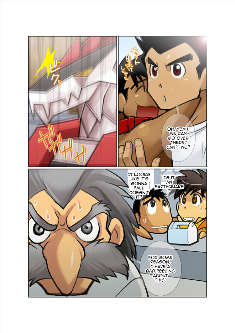 [Gamushara! (Nakata Shunpei)] Dragon Ranger Ao Hen + Aka Hen Bangai | Dragon Ranger Blue Prologue [English] [BARAdise Scanlations] [Digital] page 18 full