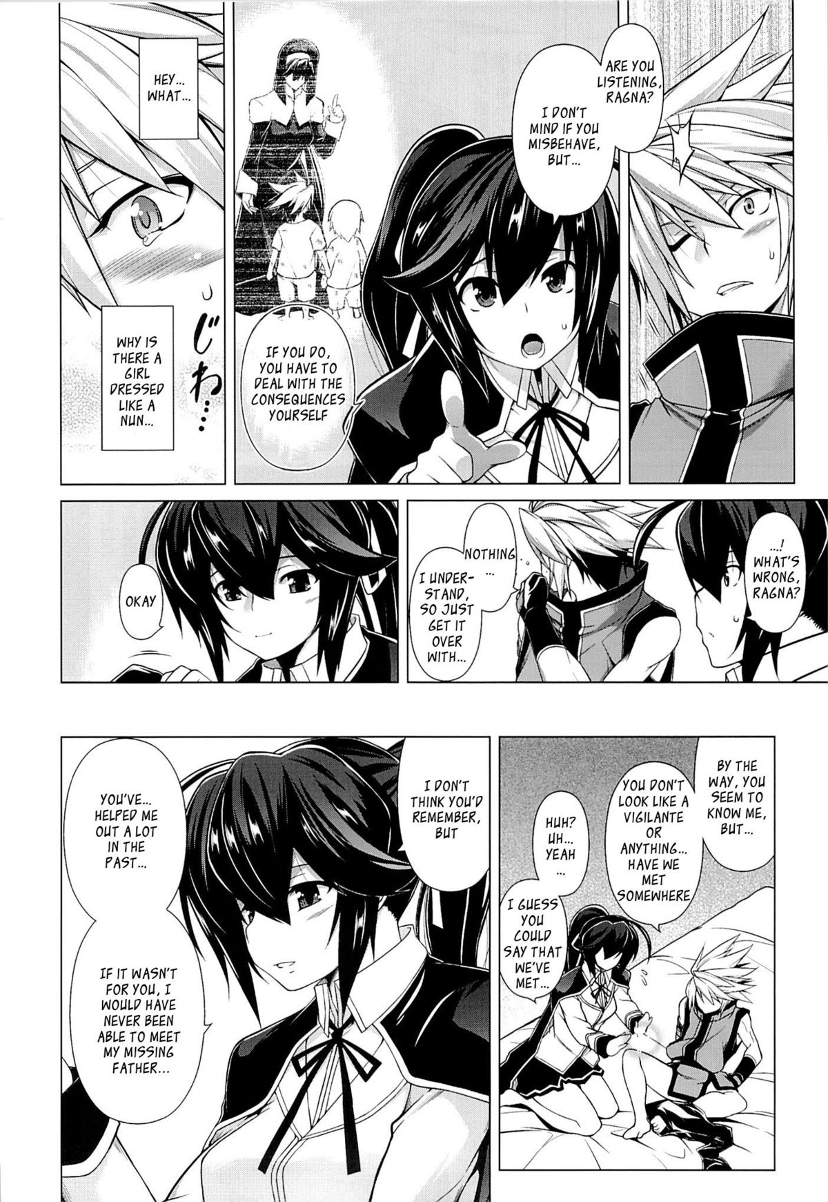 (C85) [STUDIO TIAMAT (TANABE)] BREAK BLUE MERCURY RISING (BLAZBLUE) [English] [_ragdoll] page 5 full