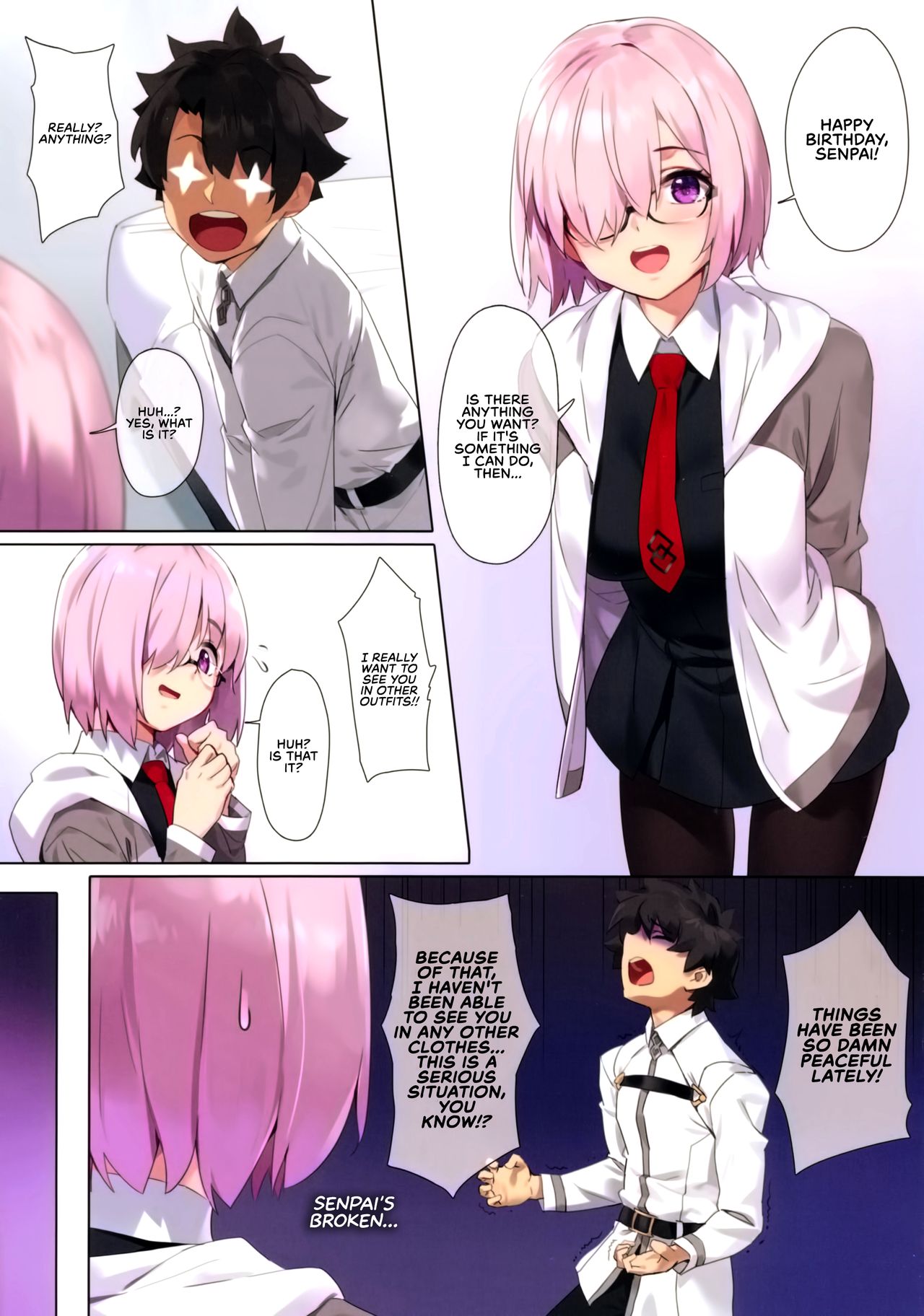 (C96) [OrangeMaru (YD)] Chaldea Maid #Mash (Fate/Grand Order) [English] [RedLantern] page 3 full