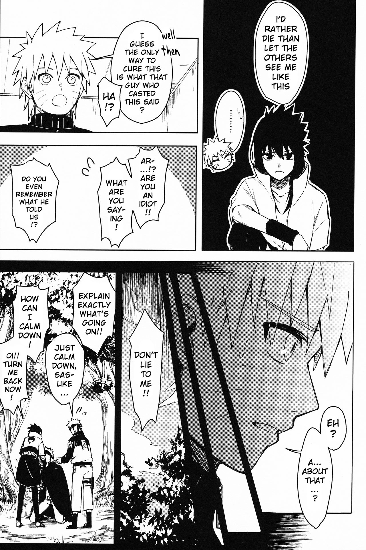 (C97) [Beberoncino Sei (Betty)] Datte Ore-tachi Tomodachi daro (Naruto) [English] [xinsu] page 10 full