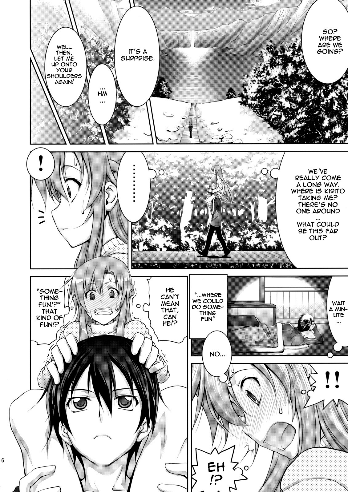 (C83) [GOLD RUSH (Suzuki Address)] ASUNAsan NO EROHON (Sword Art Online) [English] {doujin-moe.us} page 4 full