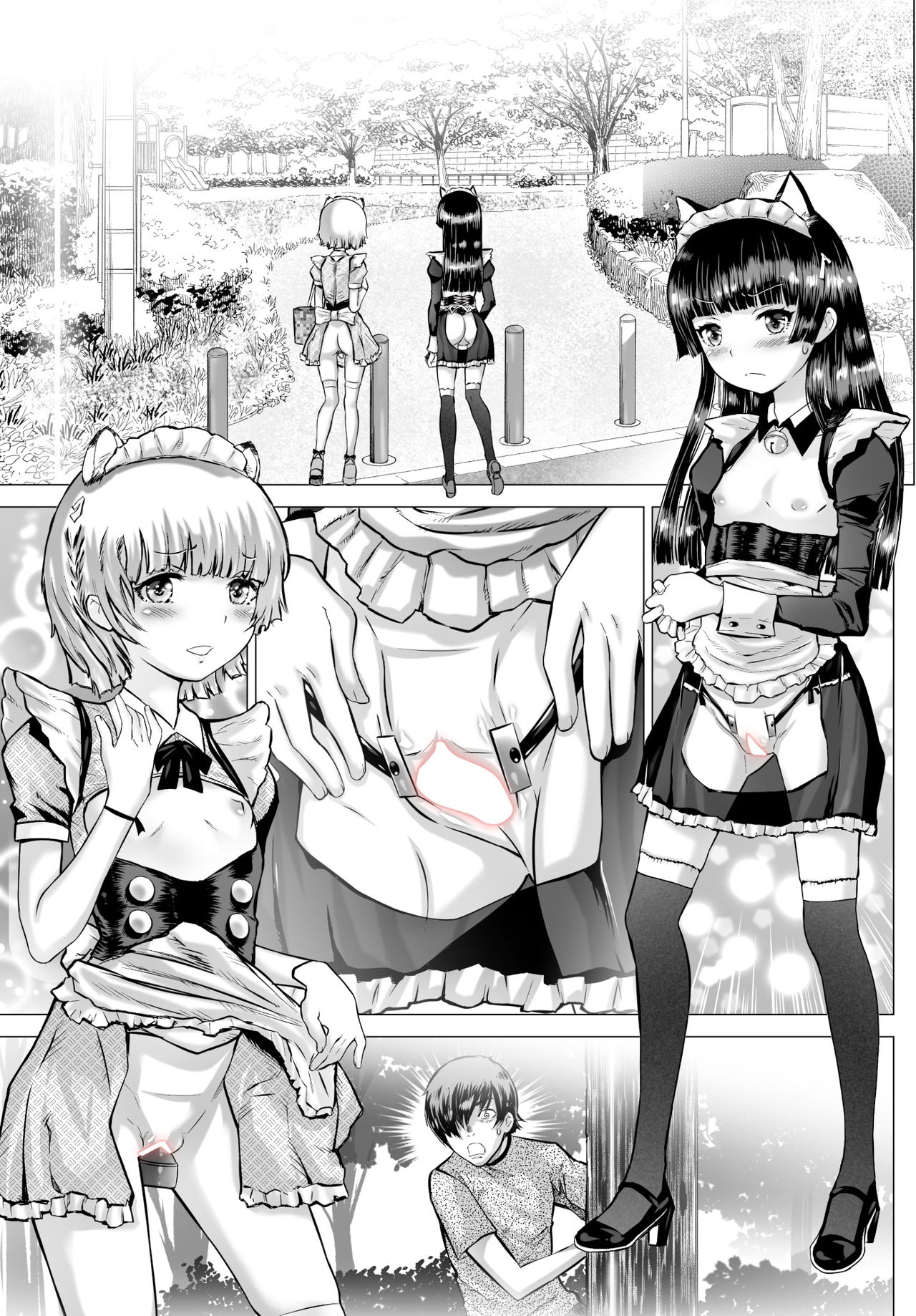 [Danekoya Gunekodou (Minatoya Shunsaku)] Lolikko Maid Yagai Ecchi Mission page 21 full