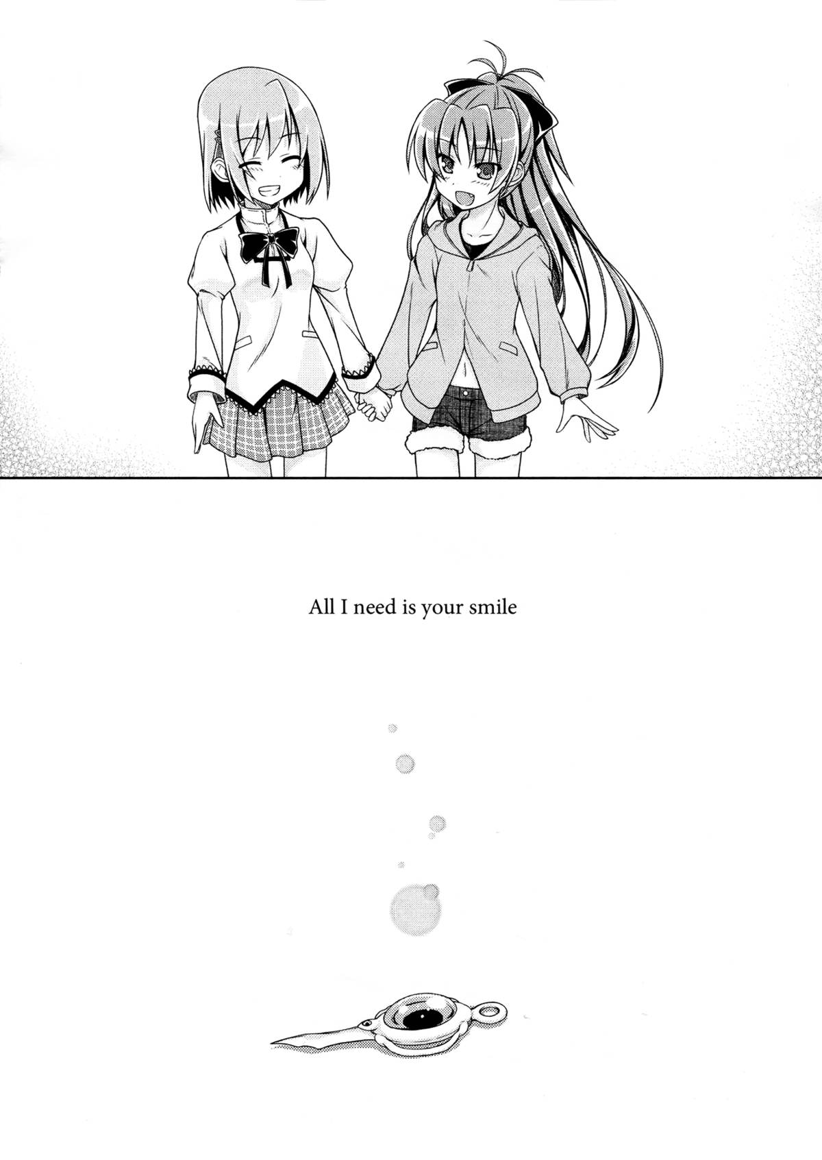 (C81) [Sinosino [Sinohara Sinome] ) All I need is your smile (Puella Magi Madoka Magica) [English] [Yuri-ism] page 23 full