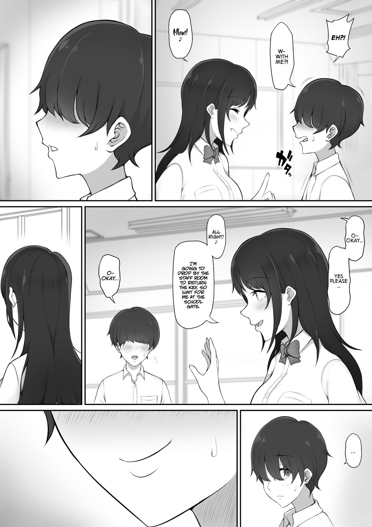 [Nori5rou] Houkago, Akogare no Senpai ni Tsurerarete- |The Senpai That I Yearn For Brought Me To Her House After School [English] page 6 full