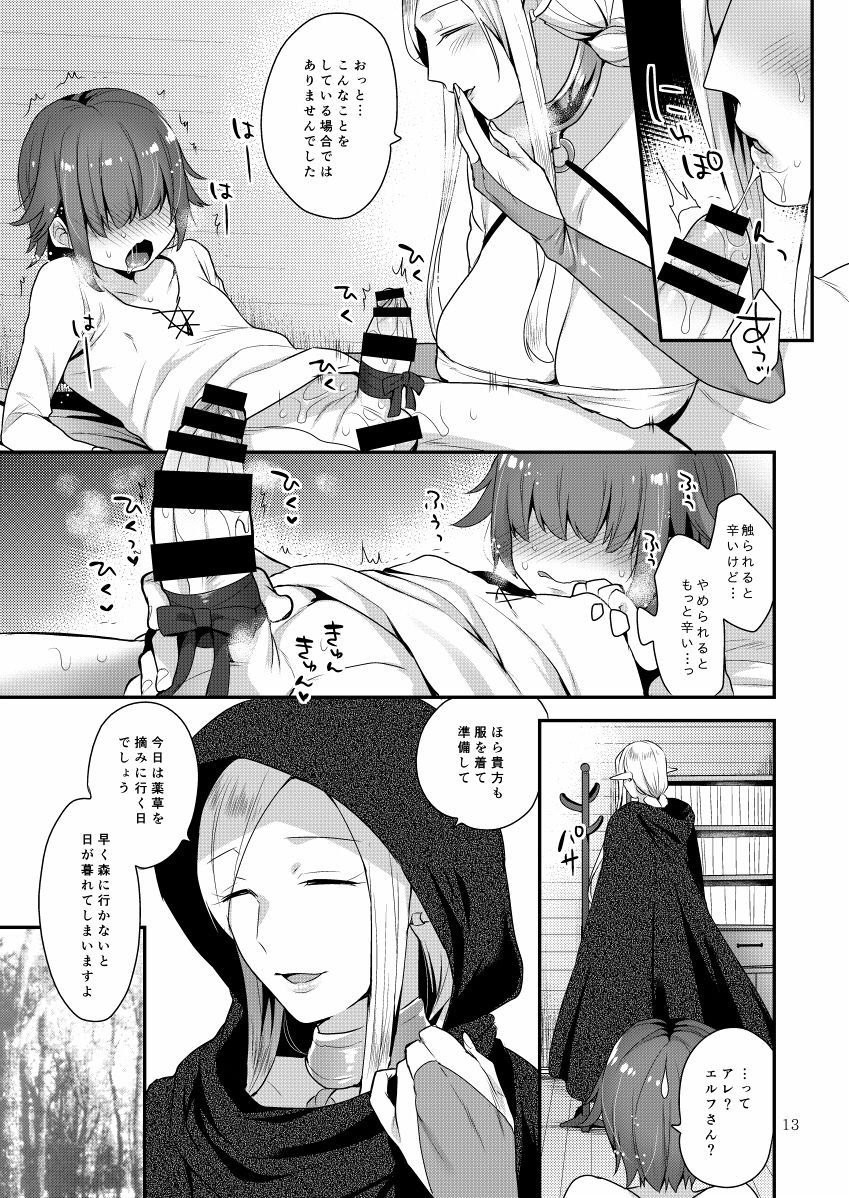 [Granada Sky (Mogiki Hayami)] Elf-san wa Ijiwaru. [Digital] page 13 full