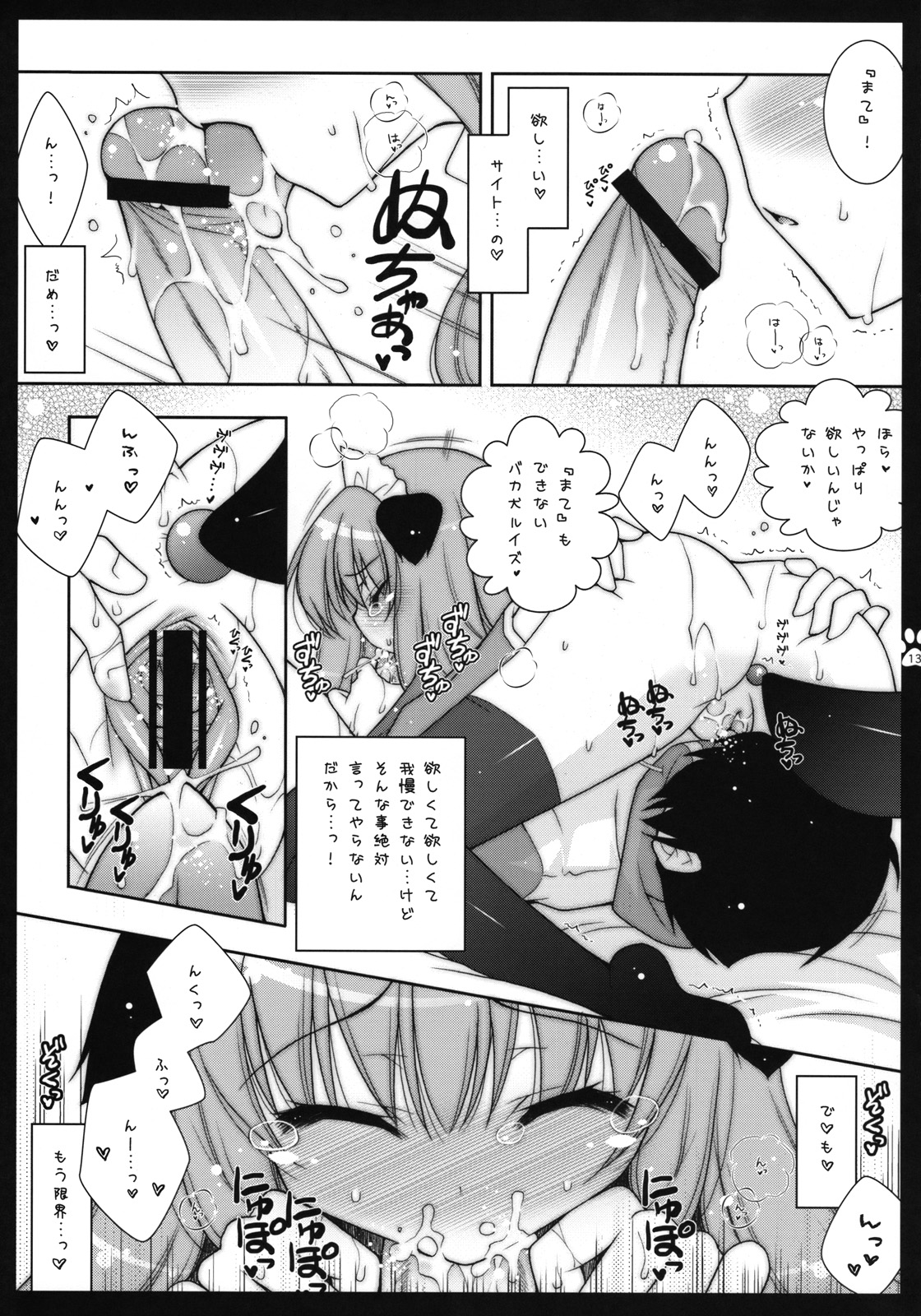 (C74) [Shigunyan] Louise Wa Goshujin Sama No Inu Desu (Zero No Tsukaima) page 12 full