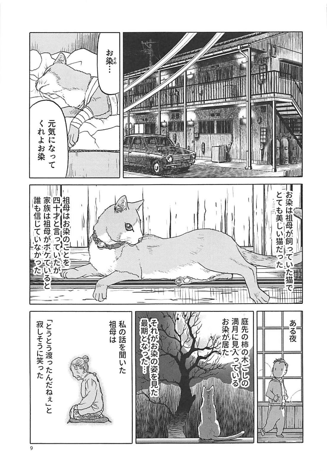 (C94) [Wakuwaku Doubutsuen (Tennouji Kitsune)] Neko (Musume) no Kimochi (Gegege no Kitarou) page 8 full