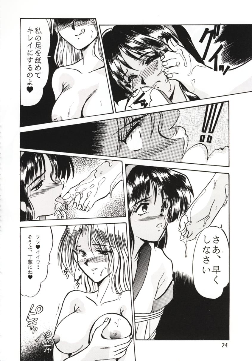 (C49) [Parupunte (Fukada Takushi)] F-26 (Neon Genesis Evangelion, Samurai Spirits) page 23 full