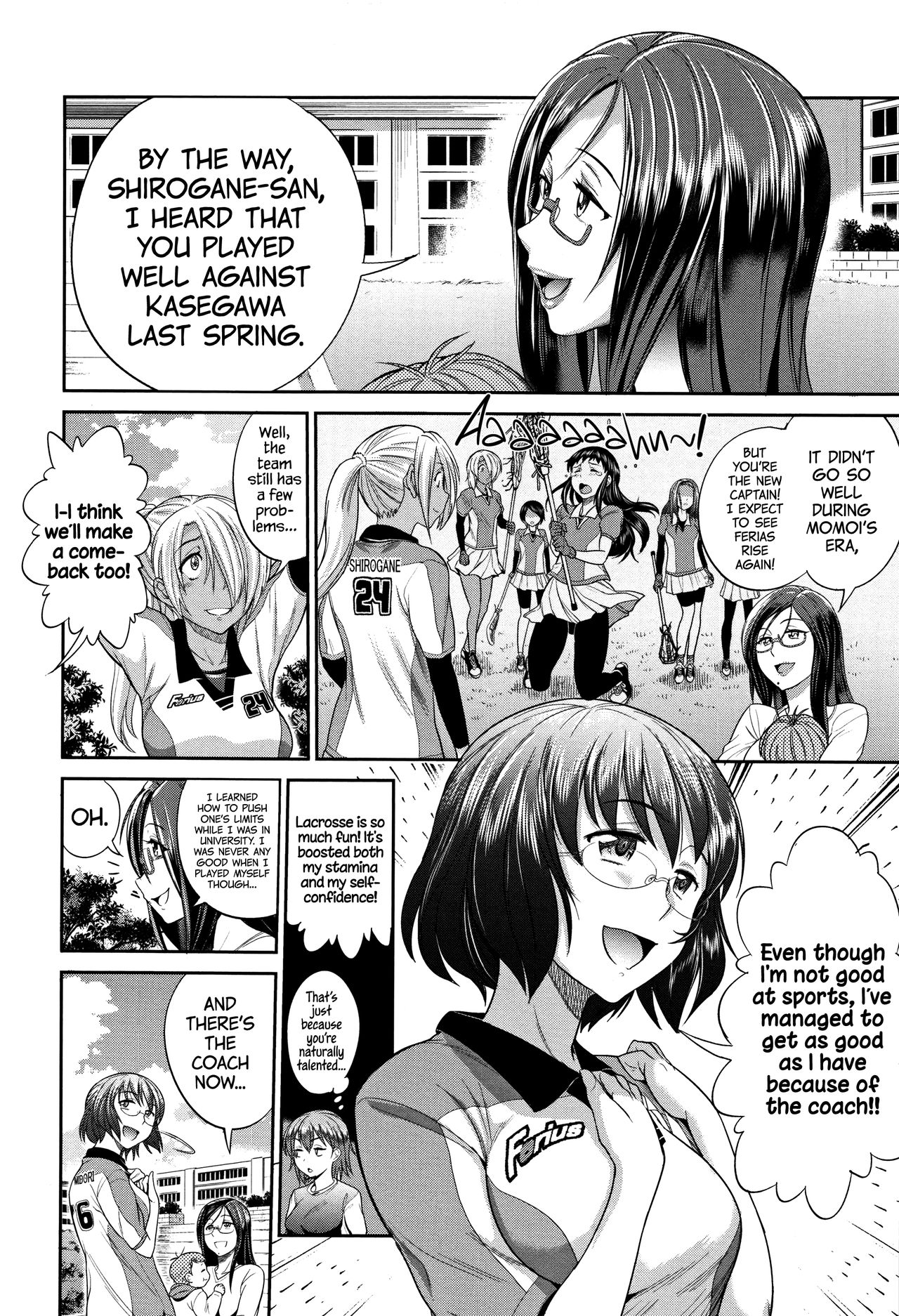 [DISTANCE] Joshi Lacu! - Girls Lacrosse Club ~2 Years Later~ [English] =The Lost Light= page 14 full