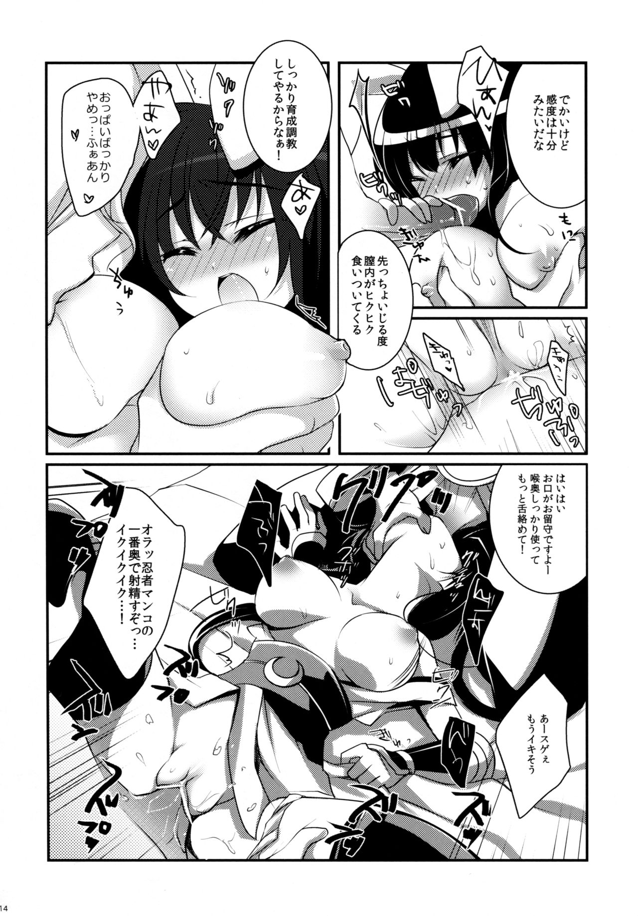 (C80) [hlz (Sanom)] Sasuga Ninjya Kitanai (Ragnarok Online) page 13 full