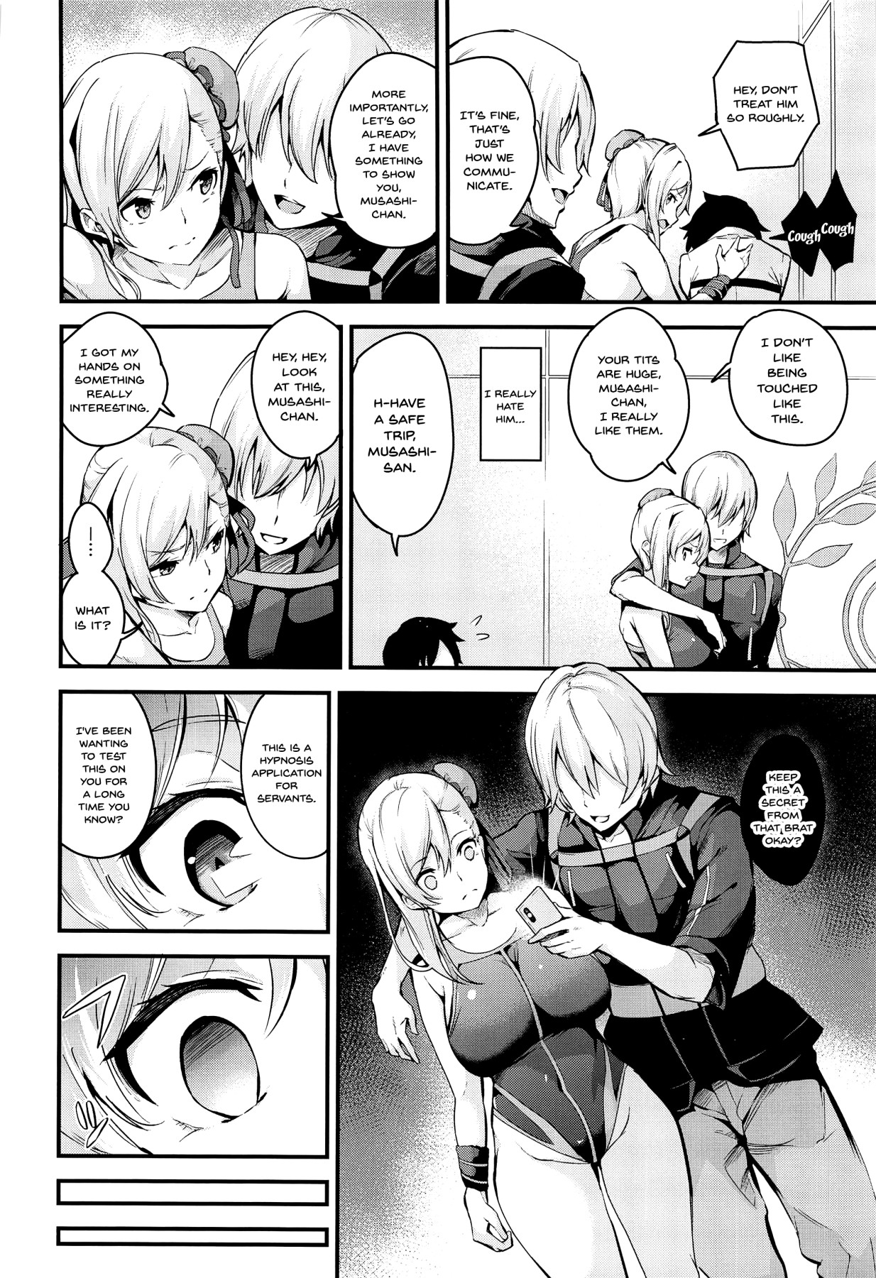 (C97) [Nasi-pasuya (Nasipasuta)] Musashi-chan no NTR Saimin | Hypno NTR With Musashi-Chan (Fate/Grand Order) [English] {Doujins.com} page 7 full