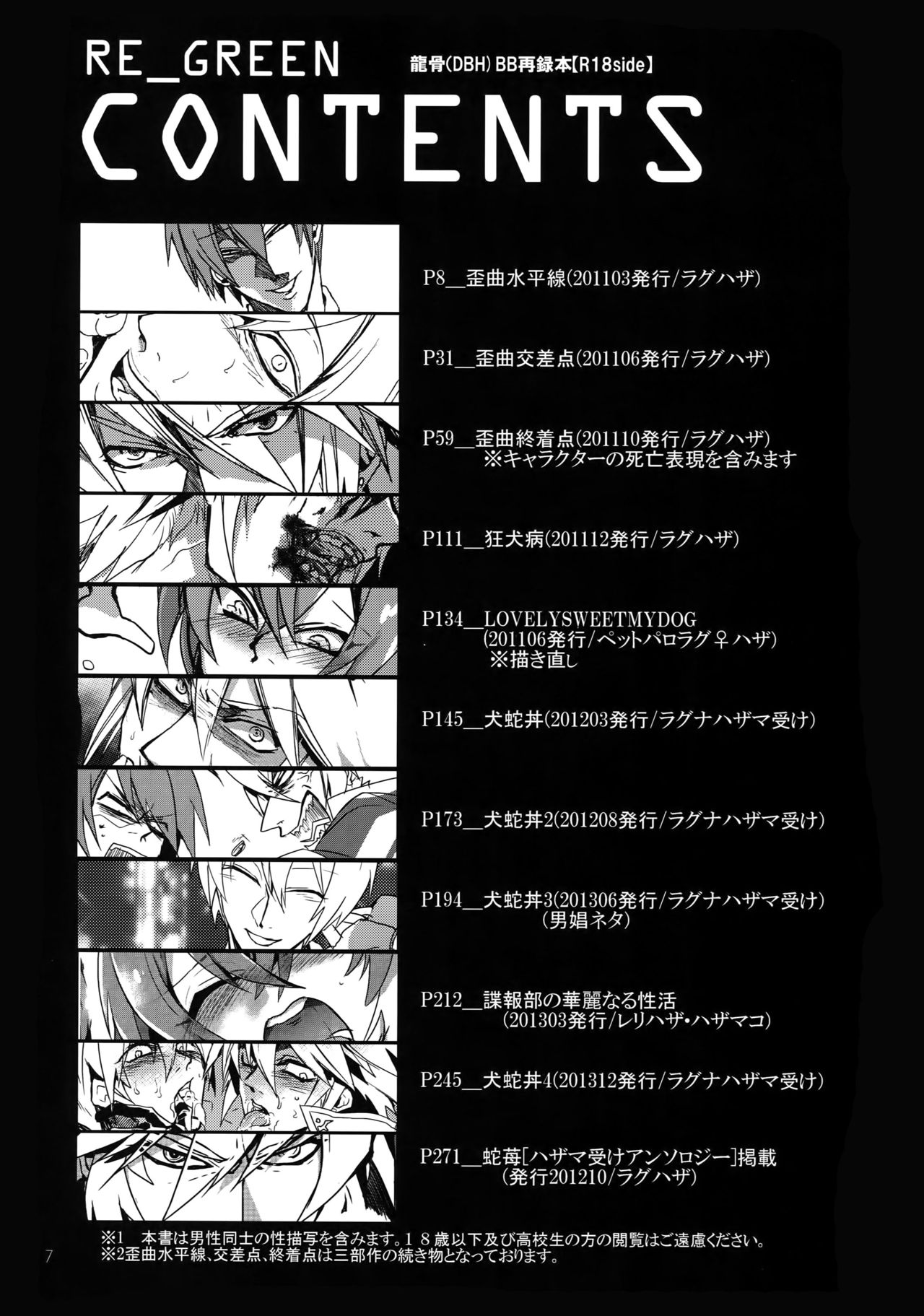 (HaruCC19) [Ryukotsu (Rokusuke)] RE_GREEN (BLAZBLUE) page 6 full