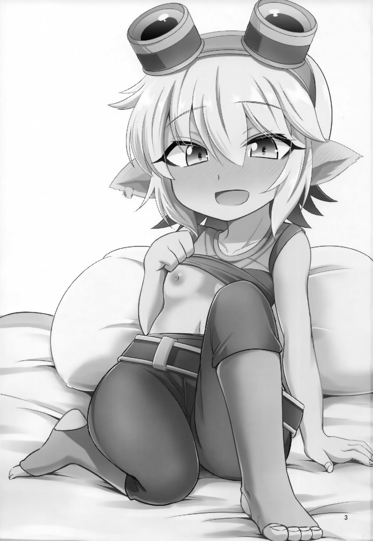 (C94) [Hanjuku Kinokotei (Kinoko Dake)] Dosukebe Yodle focus on tristana! (League of Legends) page 2 full