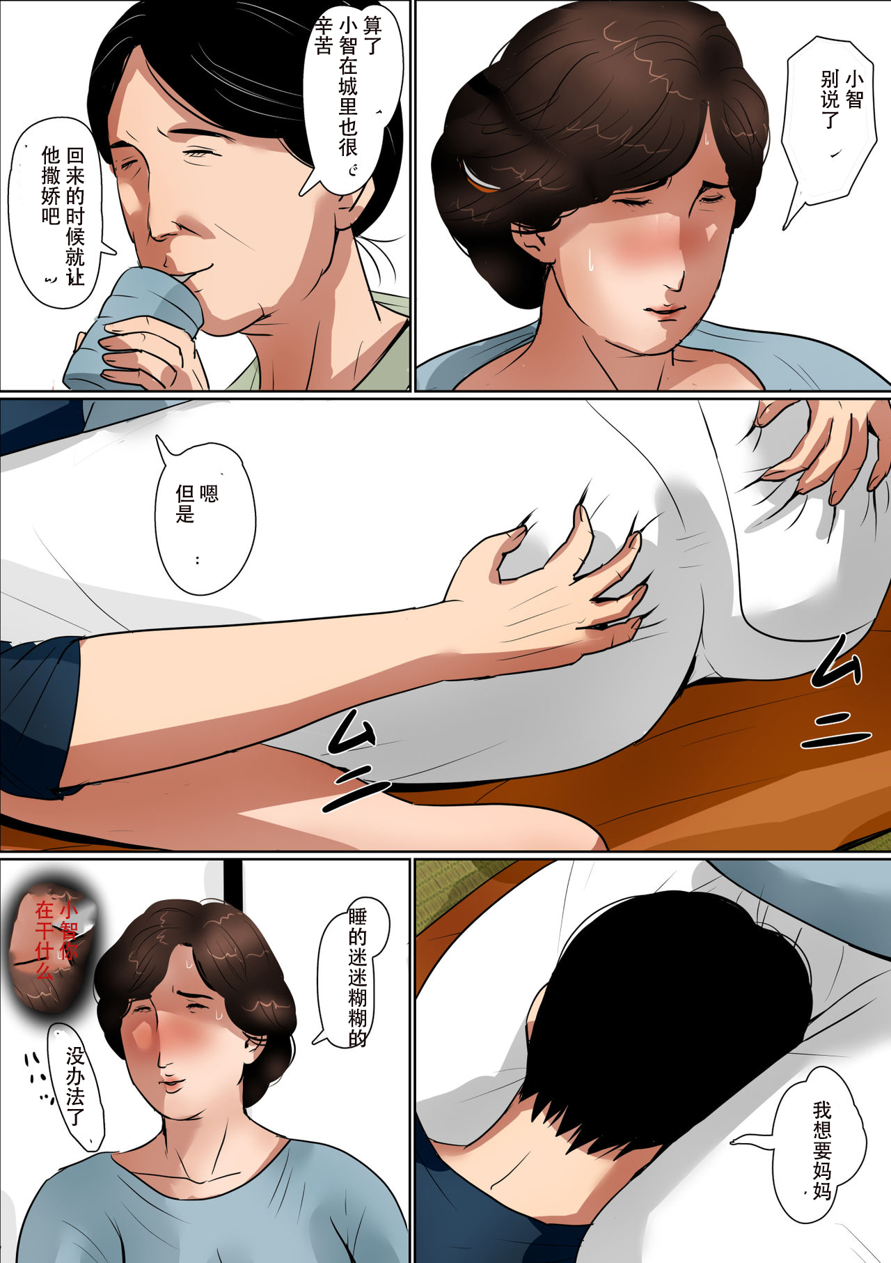 [Oozora Kaiko (kaiko)] Haha ni Koishite #2 Machiwabita Saikai [Chinese] [WX个人汉化] page 32 full